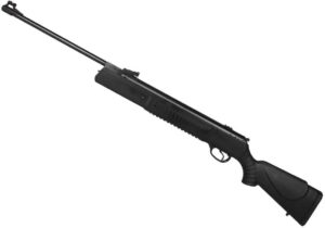 Carabina de Aire Comprimido HATSAN 80 5.5MM  pavonada-sintética Tiro x tiro de 270 m X s    Aprox., Seguro Automático. SISTEMA RESORTE