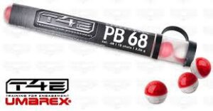 BOLAS PIMIENTA  PEPER CALIBRE 68 MARCA UMAREX PARA DEFENSA PERSONAL