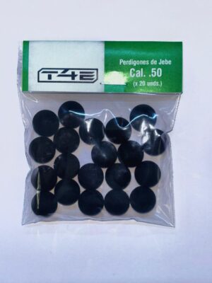T4E PERDIGONES DE JEBE, CALIBRE .50 X20 UNDS ModeloTP 50