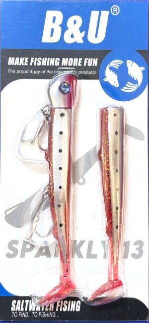 VINILO DE PESCA CON CABEZA DE PLOMO