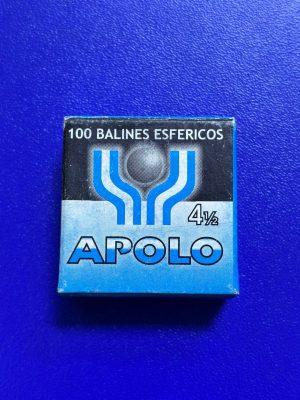 BALINES ESFERICOS APOLO 4 1/2 100und
