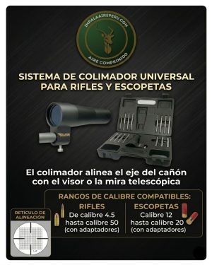 COLIMADOR  PARA CENTRAR MIRAS TELESCOPICAS TODO CALIBRE