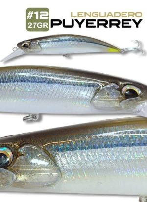 SEÑUELO OLIVA NATURAL PUYERREY, #12, 27 GR 12,5CM