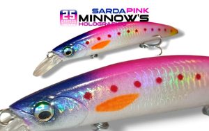 SEÑUELO SARDAPINK ROSADO Y AZUL, #13, 25GR, 13CM