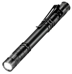 Linterna Led Lapicero De Aluminio Resistente Al Agua